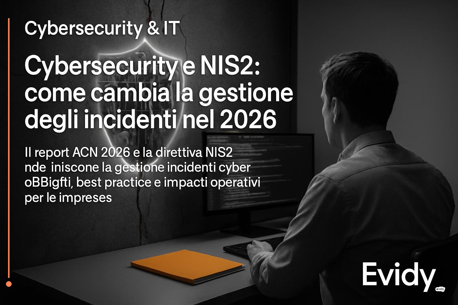 Cybersecurity e NIS2: come cambia la gestione degli incidenti nel 2026 | Cybersecurity & IT | Evidy