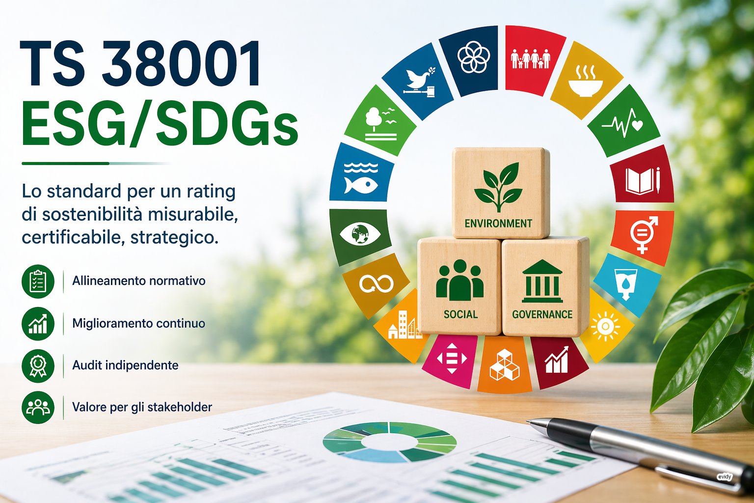 EQA TS 38001: lo standard ESG che trasforma la sostenibilità in sistema misura | Sostenibilità & ESG | Evidy
