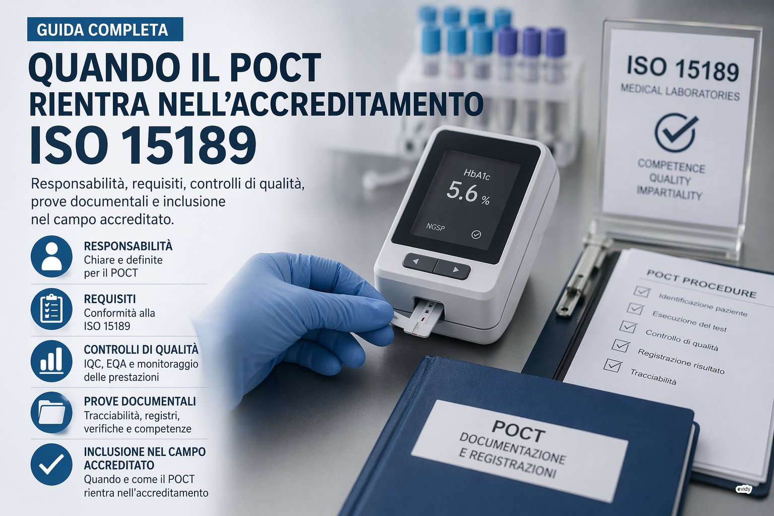 POCT e ISO 15189: quando i test vicino al paziente sono accreditati | Laboratori & Taratura | Evidy